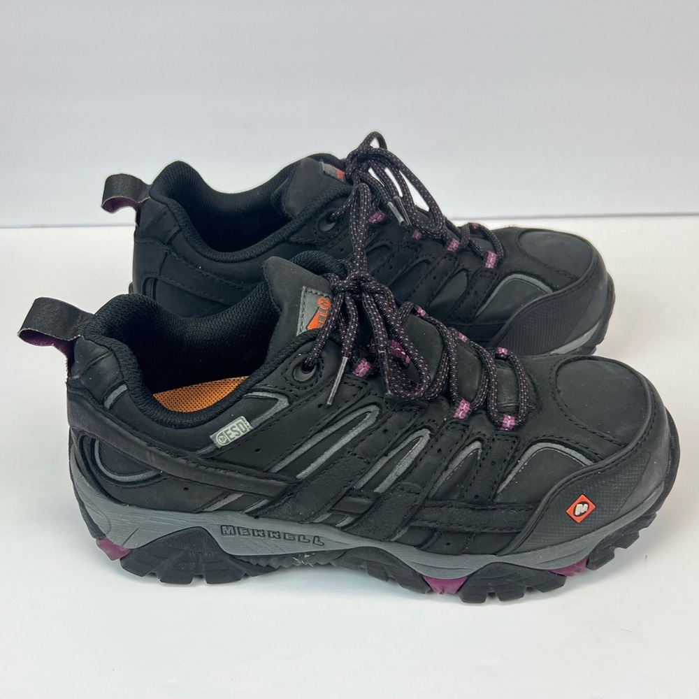 Merrell Women’s Moab Vertex Vent Comp Toe Sneaker Black 7.5M
